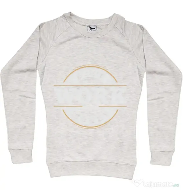 Bluza ADLER dama Dont work for money Migdala melanj