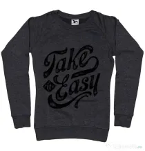 Bluza ADLER dama Take it easy Negru melanj