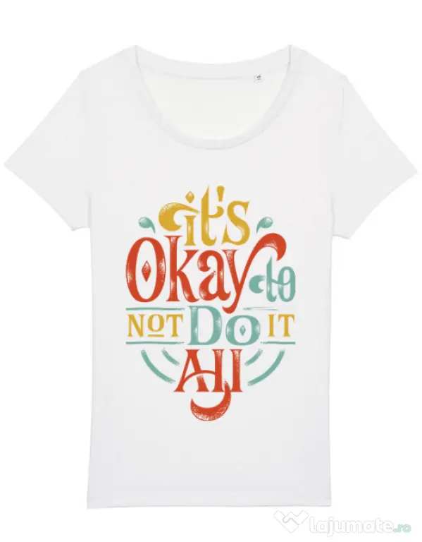 Tricou STANLEY STELLA dama Its ok Alb