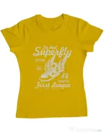 Tricou ADLER dama Superfly Galben