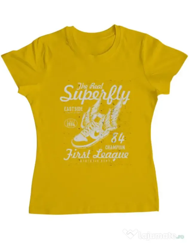 Tricou ADLER dama Superfly Galben
