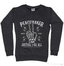 Bluza ADLER dama Peace Maker Negru melanj