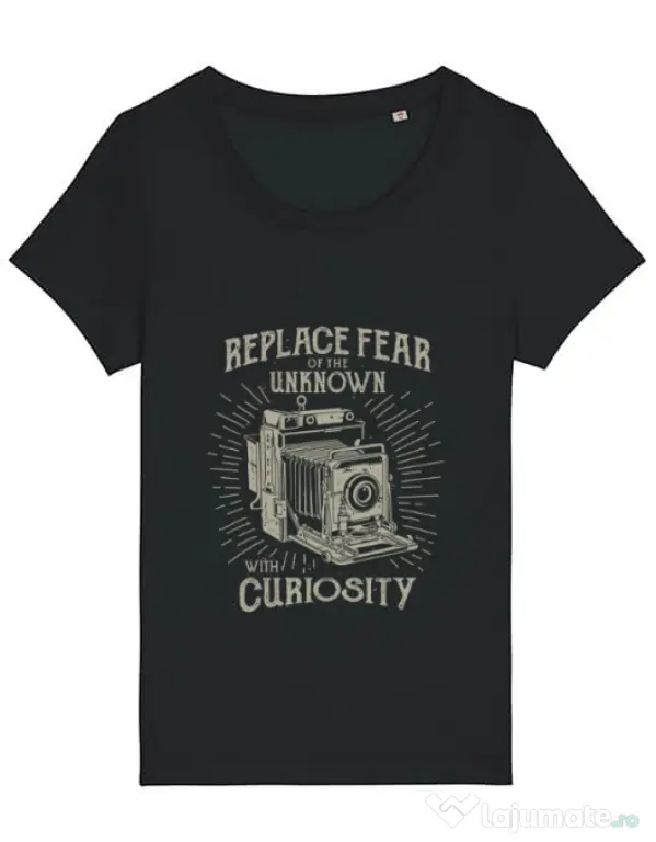 Tricou STANLEY STELLA dama Replace Fear Negru