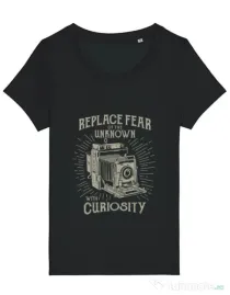 Tricou STANLEY STELLA dama Replace Fear Negru