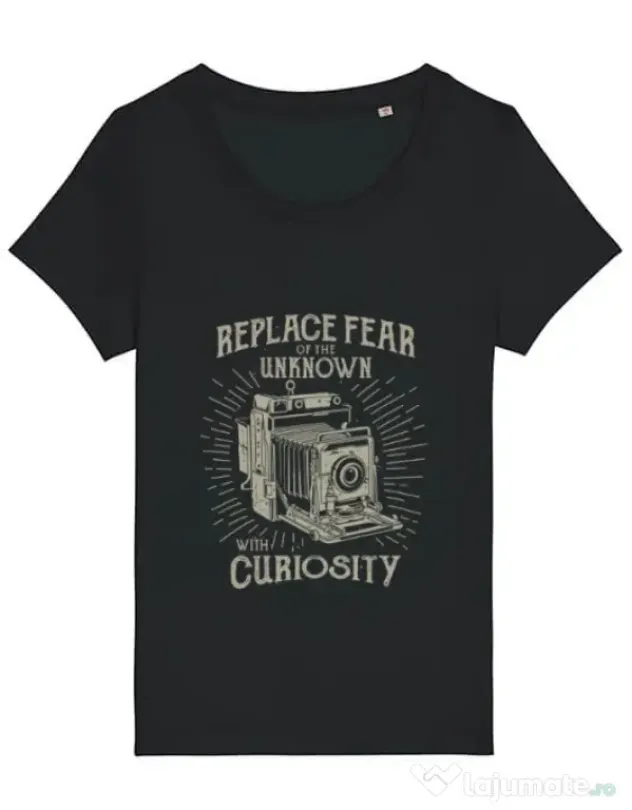 Tricou STANLEY STELLA dama Replace Fear Negru