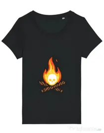 Tricou STANLEY STELLA dama Skullfire Negru