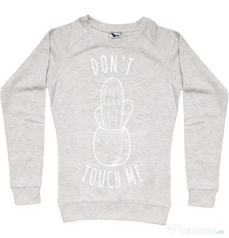 Bluza ADLER dama Do not touch me Migdala melanj