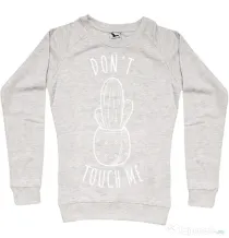 Bluza ADLER dama Do not touch me Migdala melanj