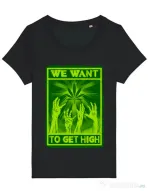 Tricou STANLEY STELLA dama High zombies Negru