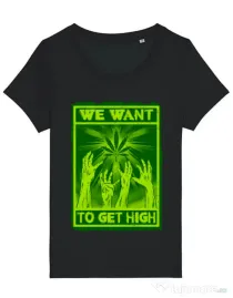 Tricou STANLEY STELLA dama High zombies Negru