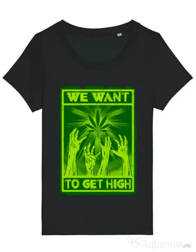 Tricou STANLEY STELLA dama High zombies Negru
