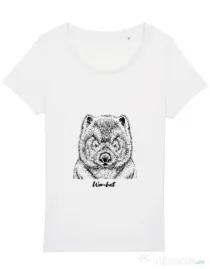 Tricou STANLEY STELLA dama Wombat Alb