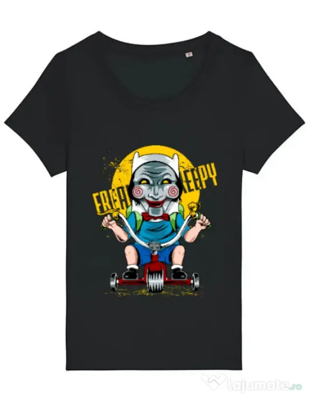 Tricou STANLEY STELLA dama Real terror Negru