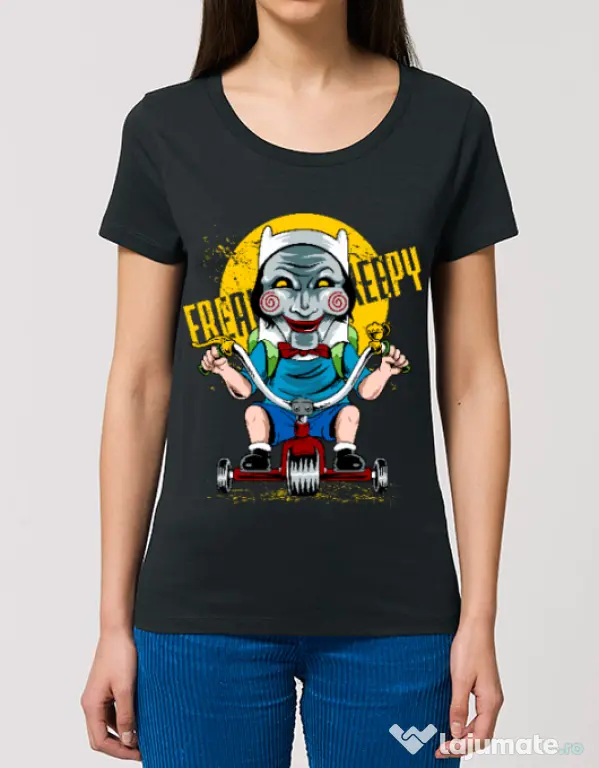 Tricou STANLEY STELLA dama Real terror Negru