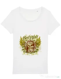 Tricou STANLEY STELLA dama Best pilots Alb