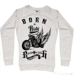 Bluza ADLER dama Born to ride Migdala melanj