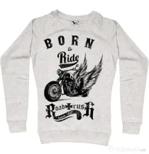 Bluza ADLER dama Born to ride Migdala melanj