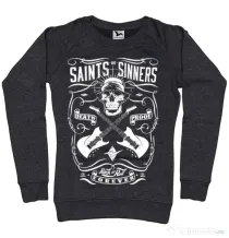 Bluza ADLER dama Death proof II Negru melanj