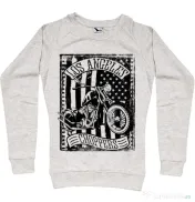Bluza ADLER dama Flag and bike Migdala melanj