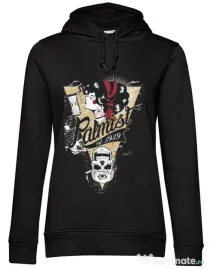 Hoodie dama cu gluga Palmist Negru