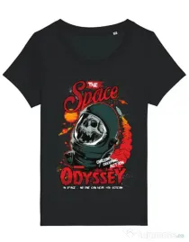 Tricou STANLEY STELLA dama The space odyssey Negru