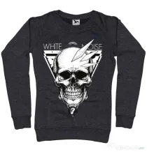 Bluza ADLER dama White noise Negru melanj