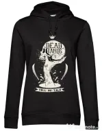 Hoodie dama cu gluga Dead hands Negru