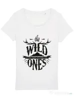 Tricou STANLEY STELLA dama The Wild Ones Alb
