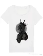 Tricou STANLEY STELLA dama Skull King Alb