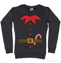 Bluza ADLER dama Elf Negru melanj