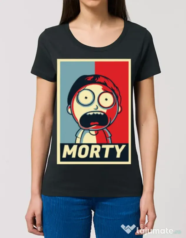 Tricou STANLEY STELLA dama Morty Negru