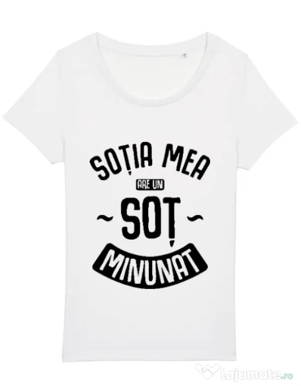 Tricou STANLEY STELLA dama Un sot minunat Alb