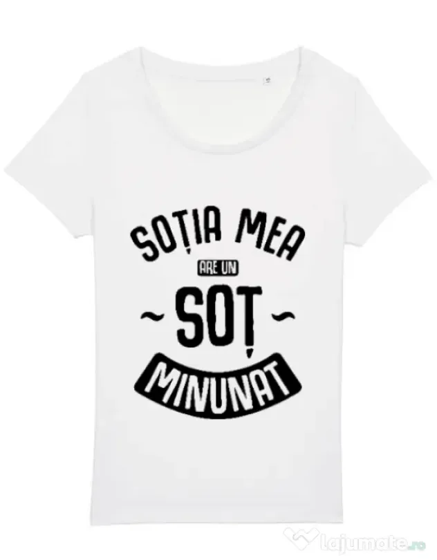 Tricou STANLEY STELLA dama Un sot minunat Alb
