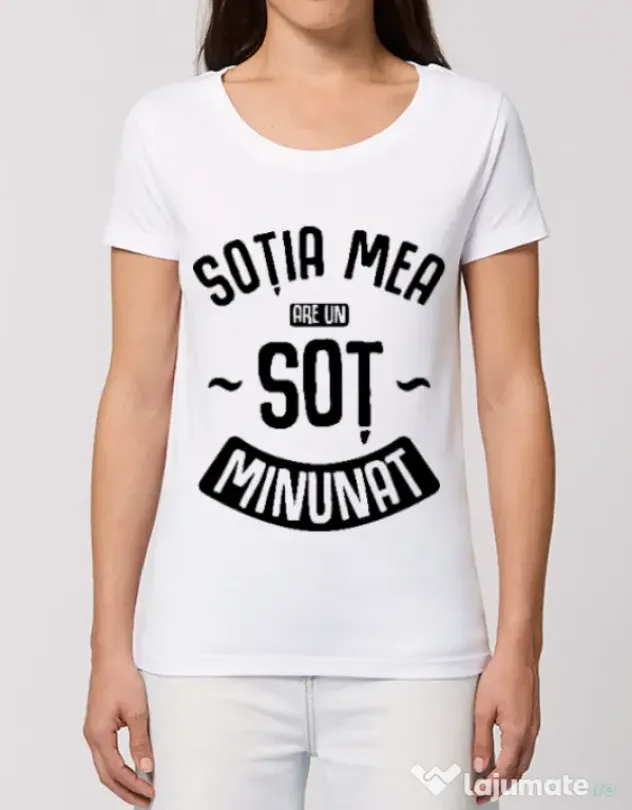 Tricou STANLEY STELLA dama Un sot minunat Alb