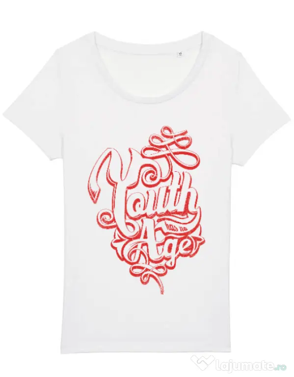 Tricou STANLEY STELLA dama Youth has no age Alb