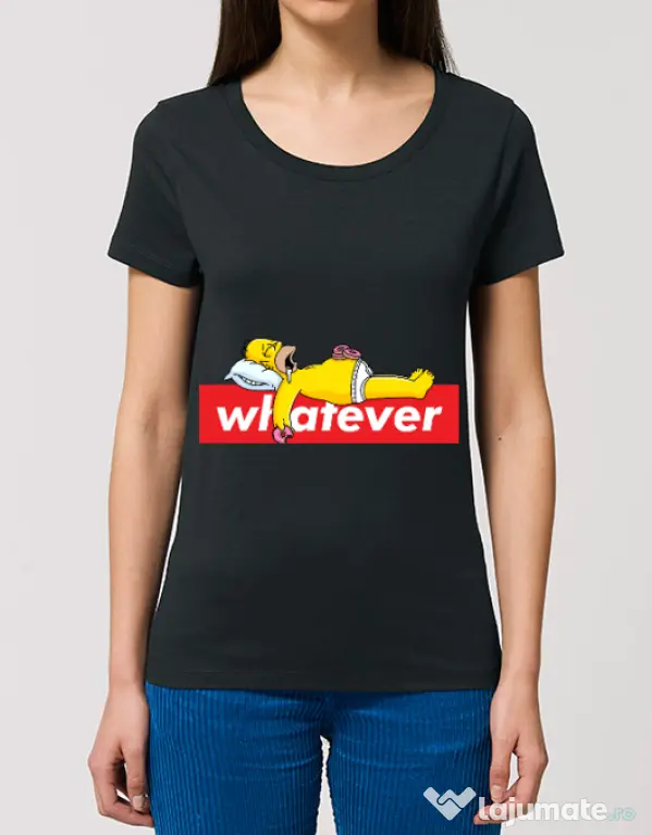 Tricou STANLEY STELLA dama Whatever Negru