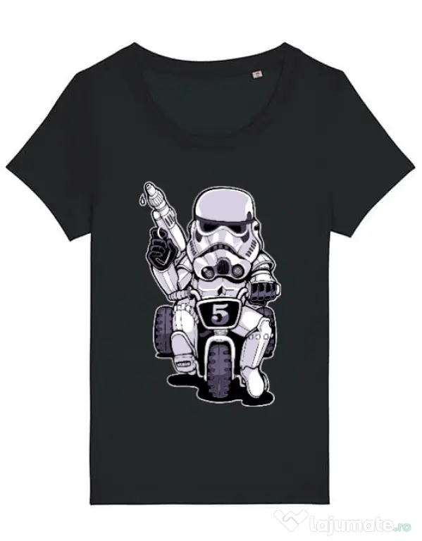 Tricou STANLEY STELLA dama Little tooper Negru