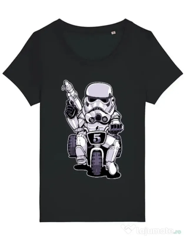 Tricou STANLEY STELLA dama Little tooper Negru