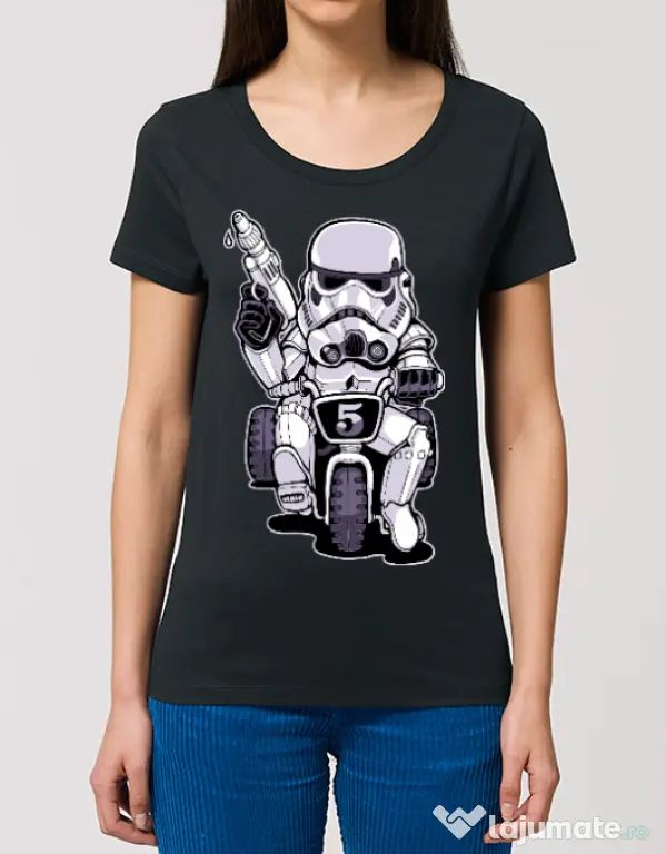Tricou STANLEY STELLA dama Little tooper Negru