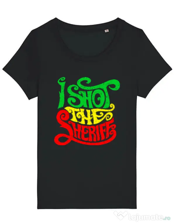 Tricou STANLEY STELLA dama I shot the sheriff Negru