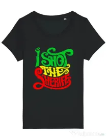 Tricou STANLEY STELLA dama I shot the sheriff Negru