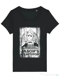 Tricou STANLEY STELLA dama Pleassed to meat you Negru