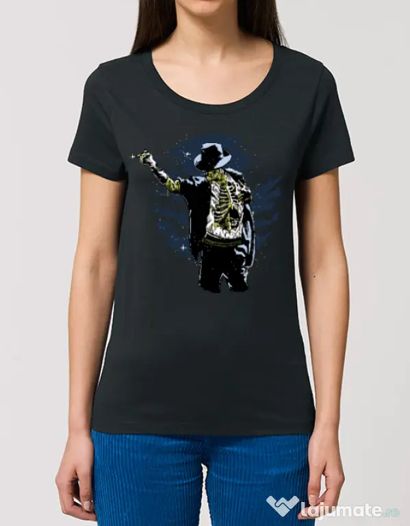 Tricou STANLEY STELLA dama Zombie pop Negru