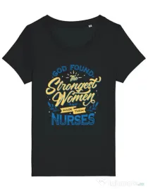 Tricou STANLEY STELLA dama Strongest women Negru