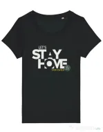 Tricou STANLEY STELLA dama Stay home Negru