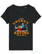 Tricou STANLEY STELLA dama Energy saving mode Negru
