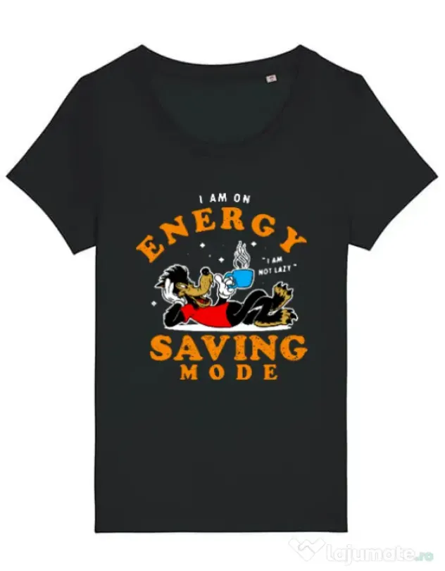 Tricou STANLEY STELLA dama Energy saving mode Negru