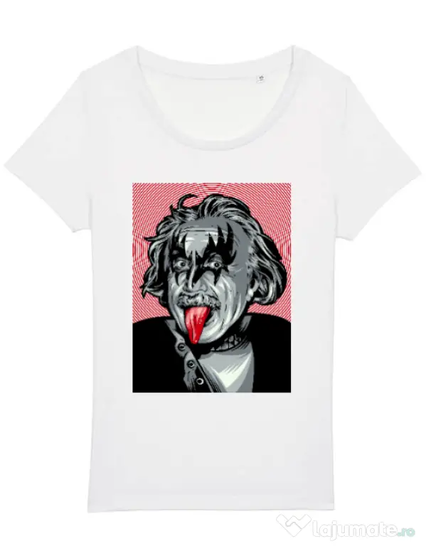 Tricou STANLEY STELLA dama Albert Kisstein Alb