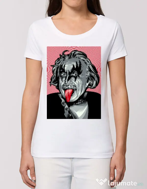 Tricou STANLEY STELLA dama Albert Kisstein Alb