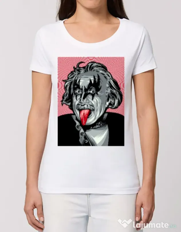 Tricou STANLEY STELLA dama Albert Kisstein Alb